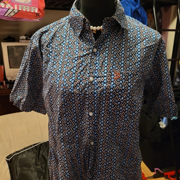Original design men's button up size medium - Picture 1 of 4
